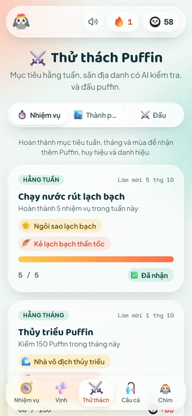 Thử thách & thành phố
