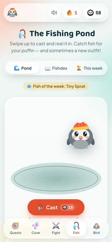 Fishing pond